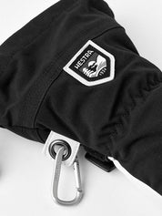 Hestra Army Leather Heli Ski 3 finger Svart