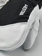 Hestra Army Leather Heli Ski Jr. Mitt Svart