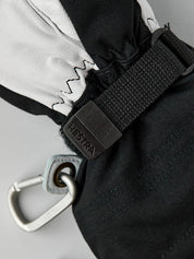 Hestra Army Leather Heli Ski Jr. Mitt Svart