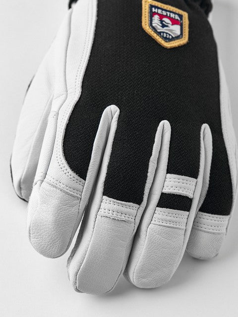 Hestra Army Leather Patrol 5 finger Svart