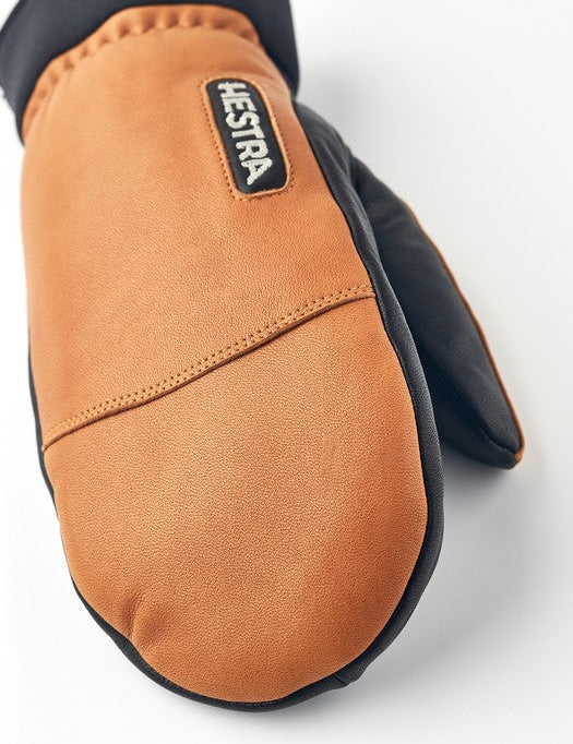 Hestra Army Leather Wool Terry -mitt Cork