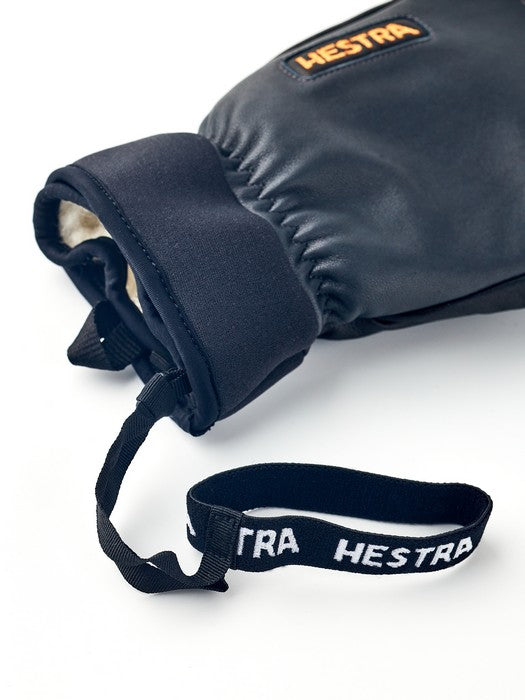 Hestra Army Leather Wool Terry -mitt Grey