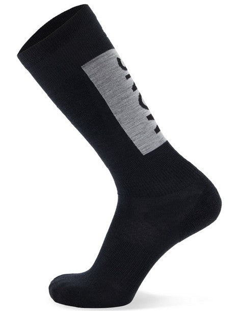 Mons Royale Atlas Merino Snow Sock Black