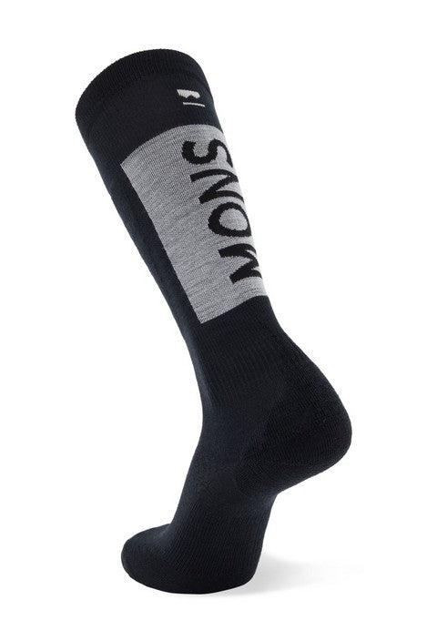 Mons Royale Atlas Merino Snow Sock Black