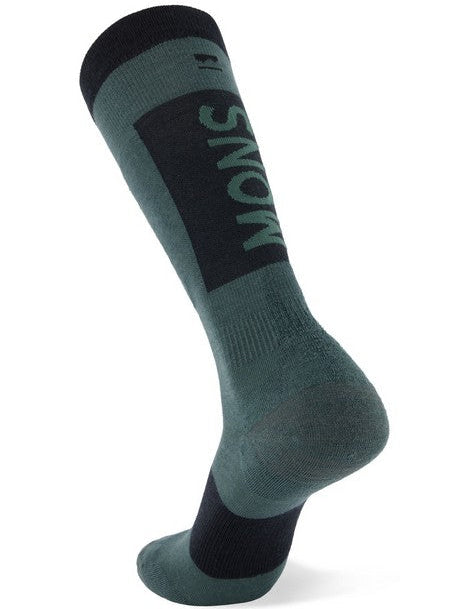 Mons Royale Atlas Merino Snow Sock Burnt Sage