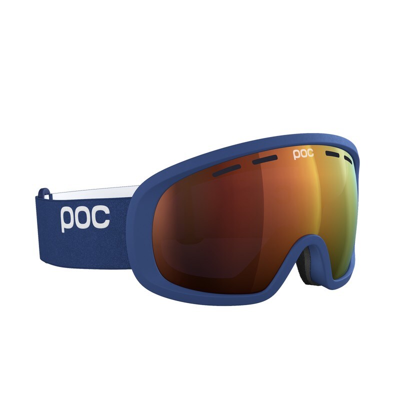 POC Fovea Mid Lead Blue w/Spektris Orange