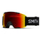 Smith STASH XL Black w/CHROMAPOP SUN RED MIRROR + CHROMAPOP STORM