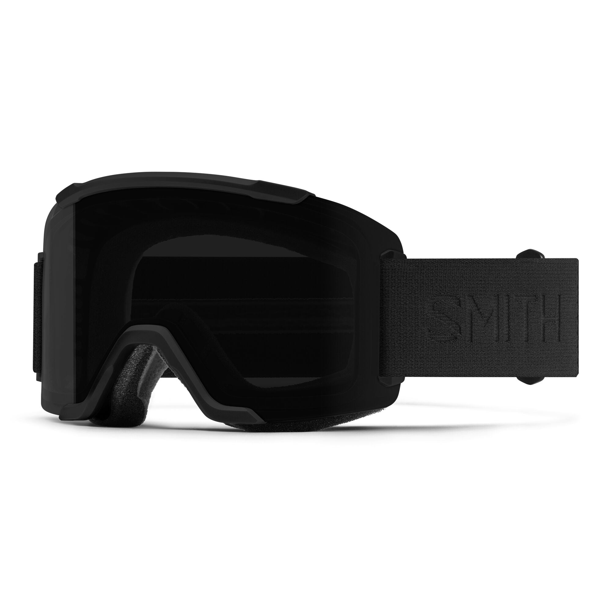 Smith SQUAD 2 Blackout w/CHROMAPOP SUN BLACK + CLEAR
