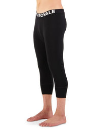 Mons Royale M Cascade Merino Flex 200 3/4 Legging Black