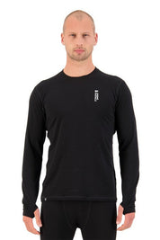 Mons Royale M Cascade Merino Flex 200 LS Black