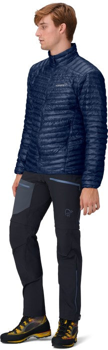 Norröna M trollveggen superlight down800 Jacket Indigo Night Blue