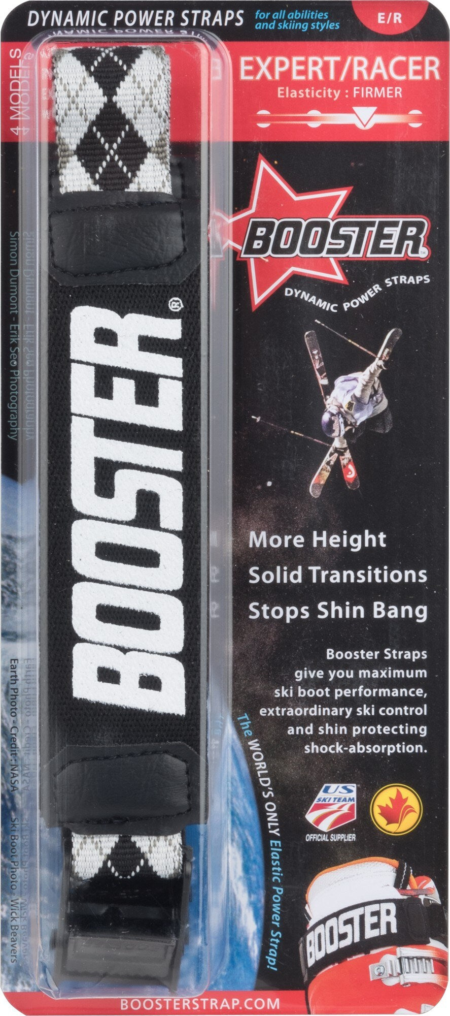 Booster Strap Medium Neon Blue