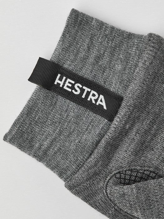 Hestra Merino Touch Point - 5 finger Grey
