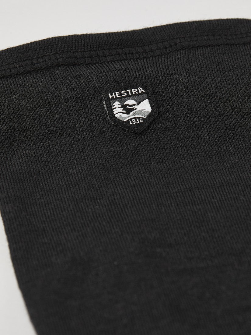 Hestra Merino Wool Liner Long - 5 finger Black
