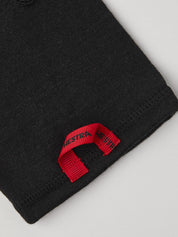 Hestra Merino Wool Liner Long - 5 finger Black