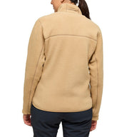 Haglöfs Mossa Pile Jacket Women Sand