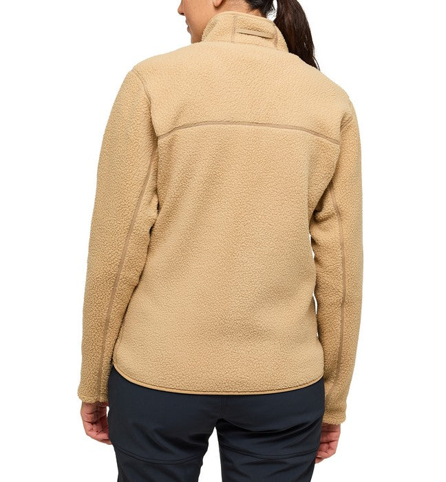 Haglöfs Mossa Pile Jacket Women Sand