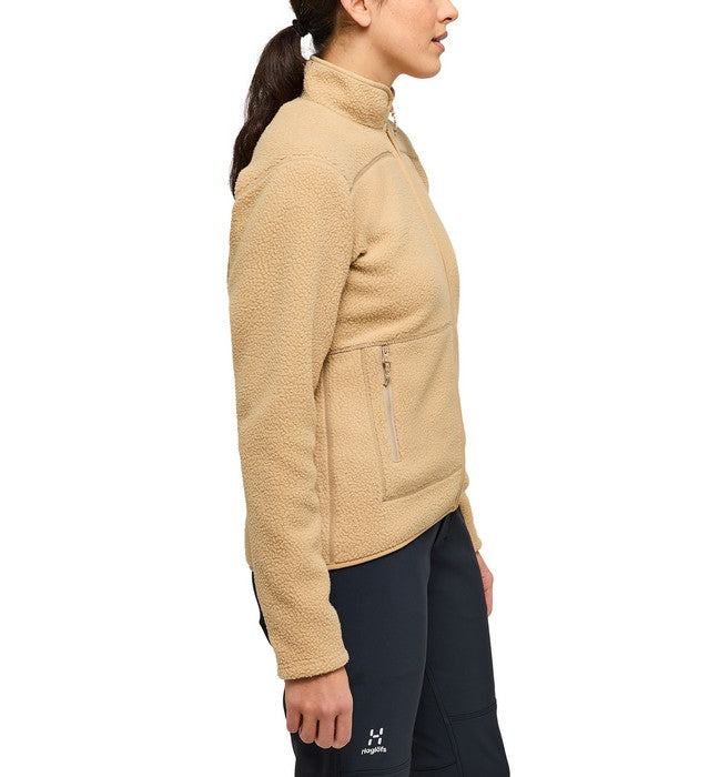 Haglöfs Mossa Pile Jacket Women Sand