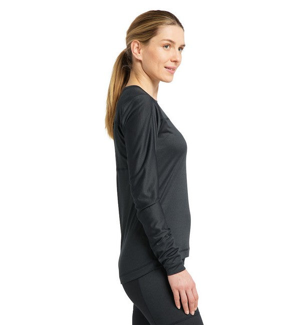 Haglöfs Natural Blend Tech Crew Neck W True Black