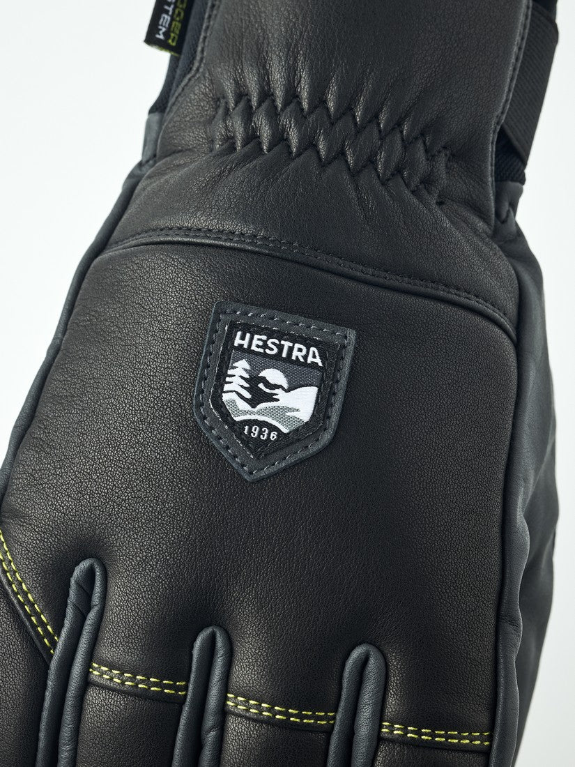 Hestra Omni Trigger - 5 finger Black/Grey