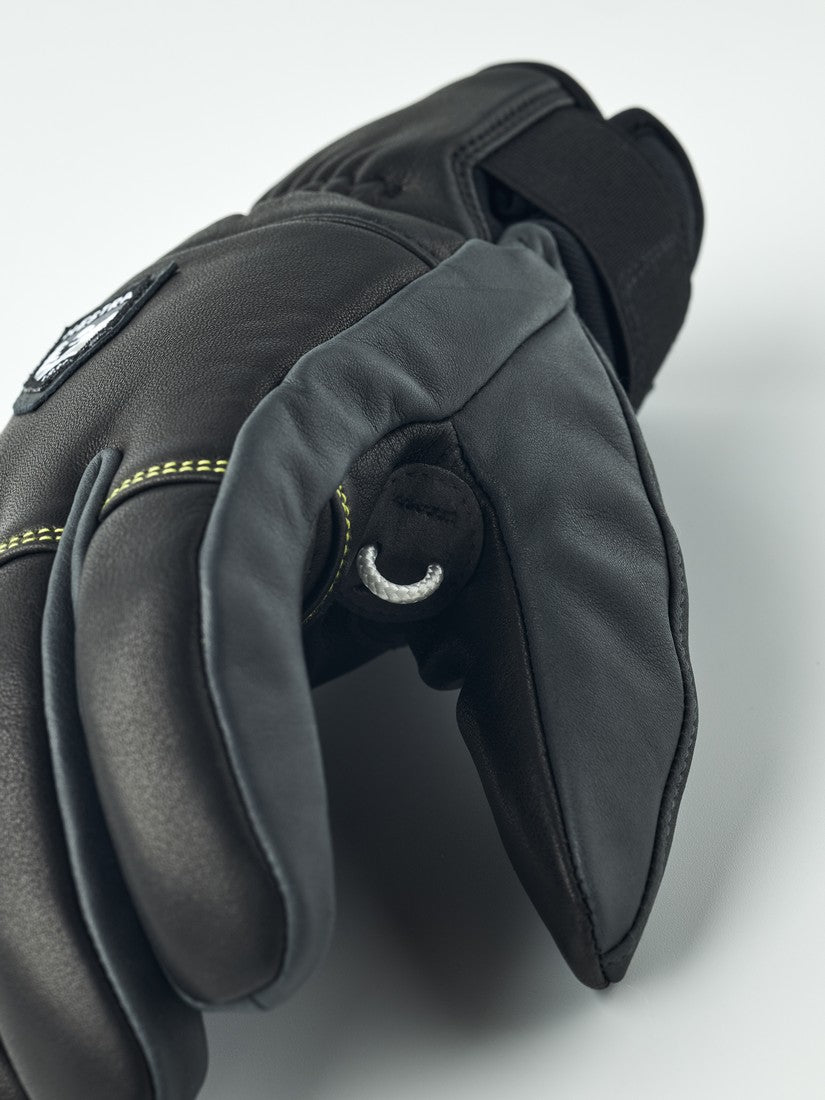 Hestra Omni Trigger - 5 finger Black/Grey