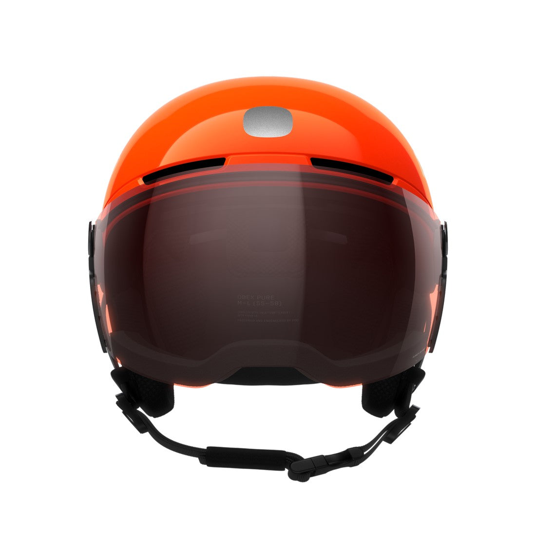 POC Pocito Obex Visor Fluorescent Orange w/Clarity ito/Partly Sunny/Ligh