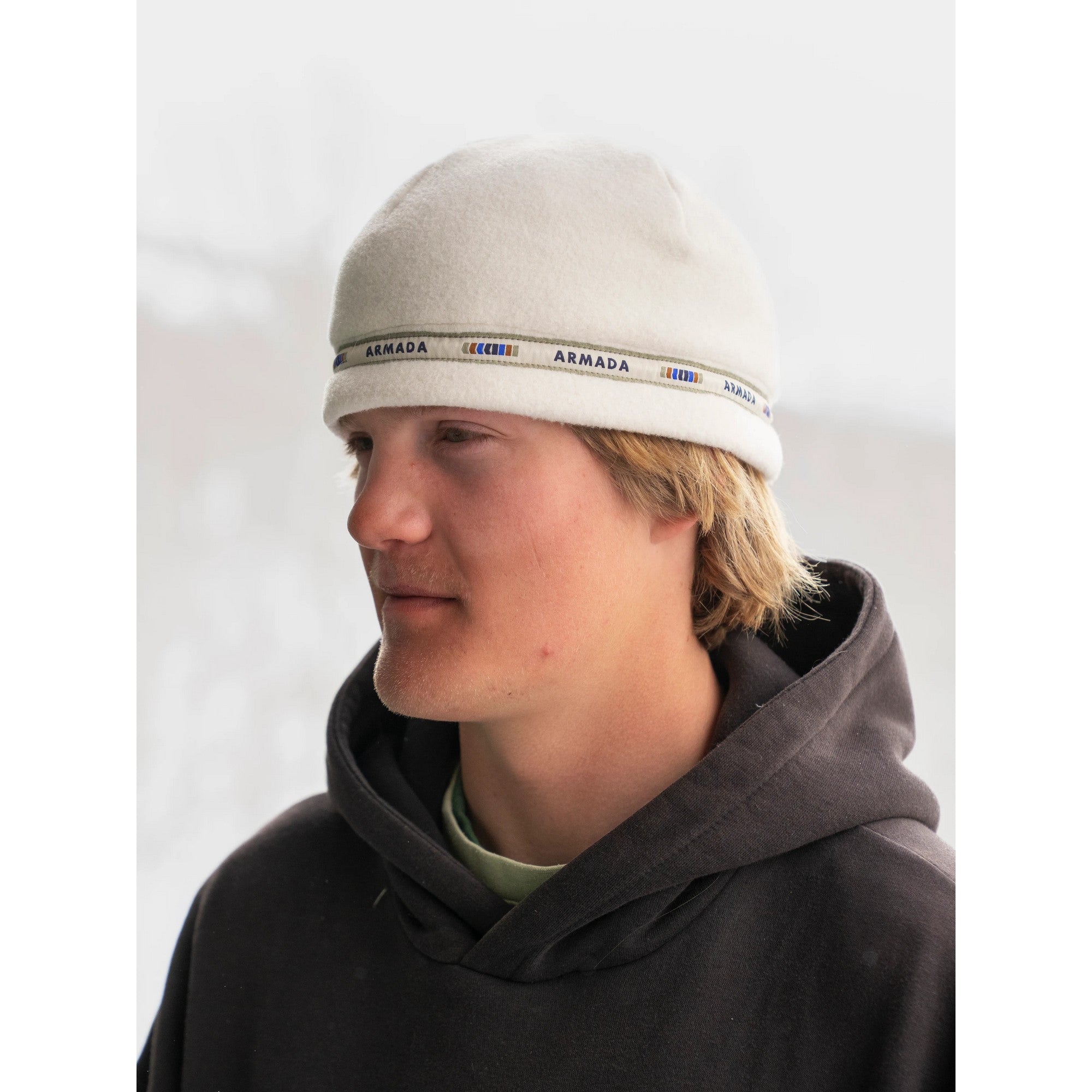 Cord Lock Fleece Beanie
