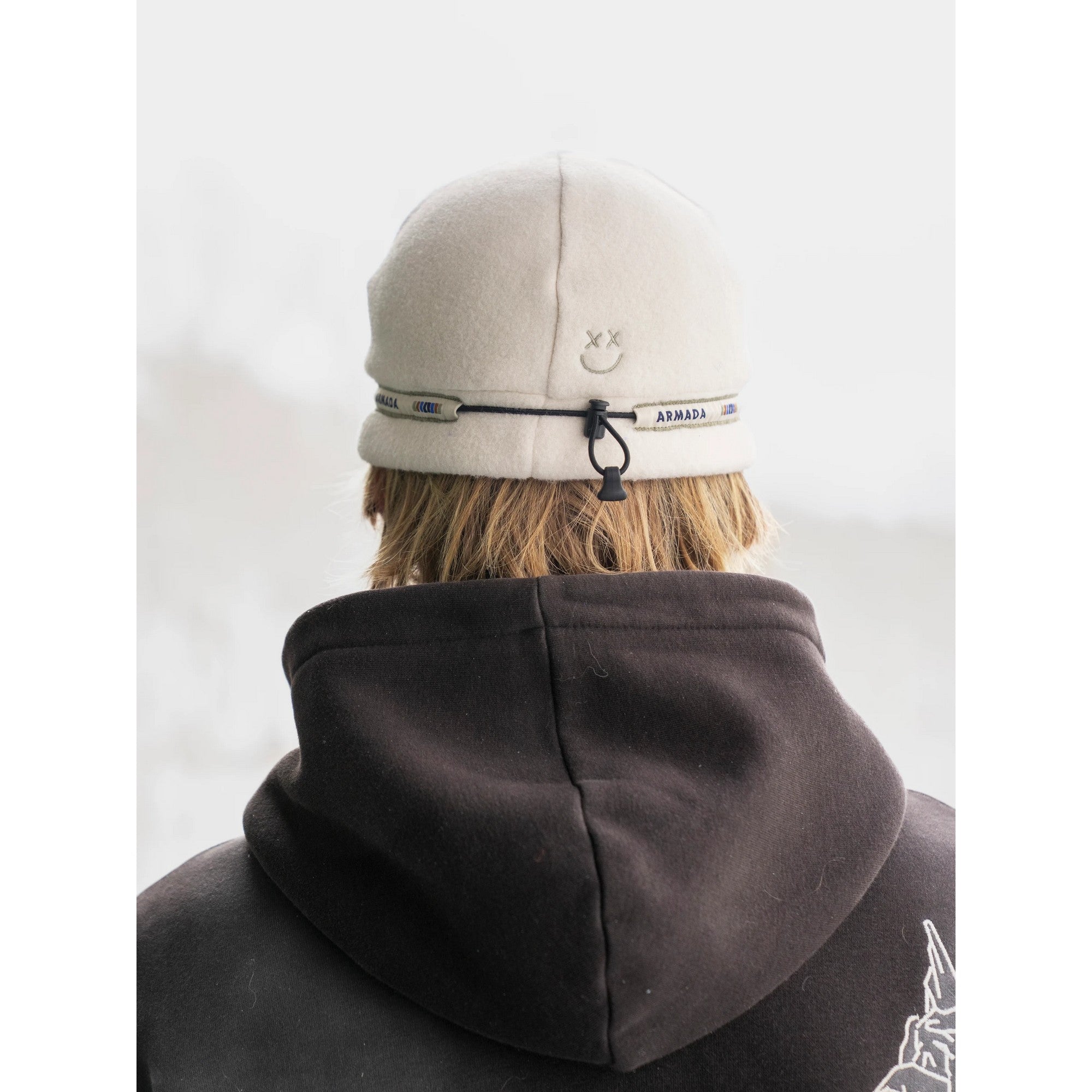 Cord Lock Fleece Beanie