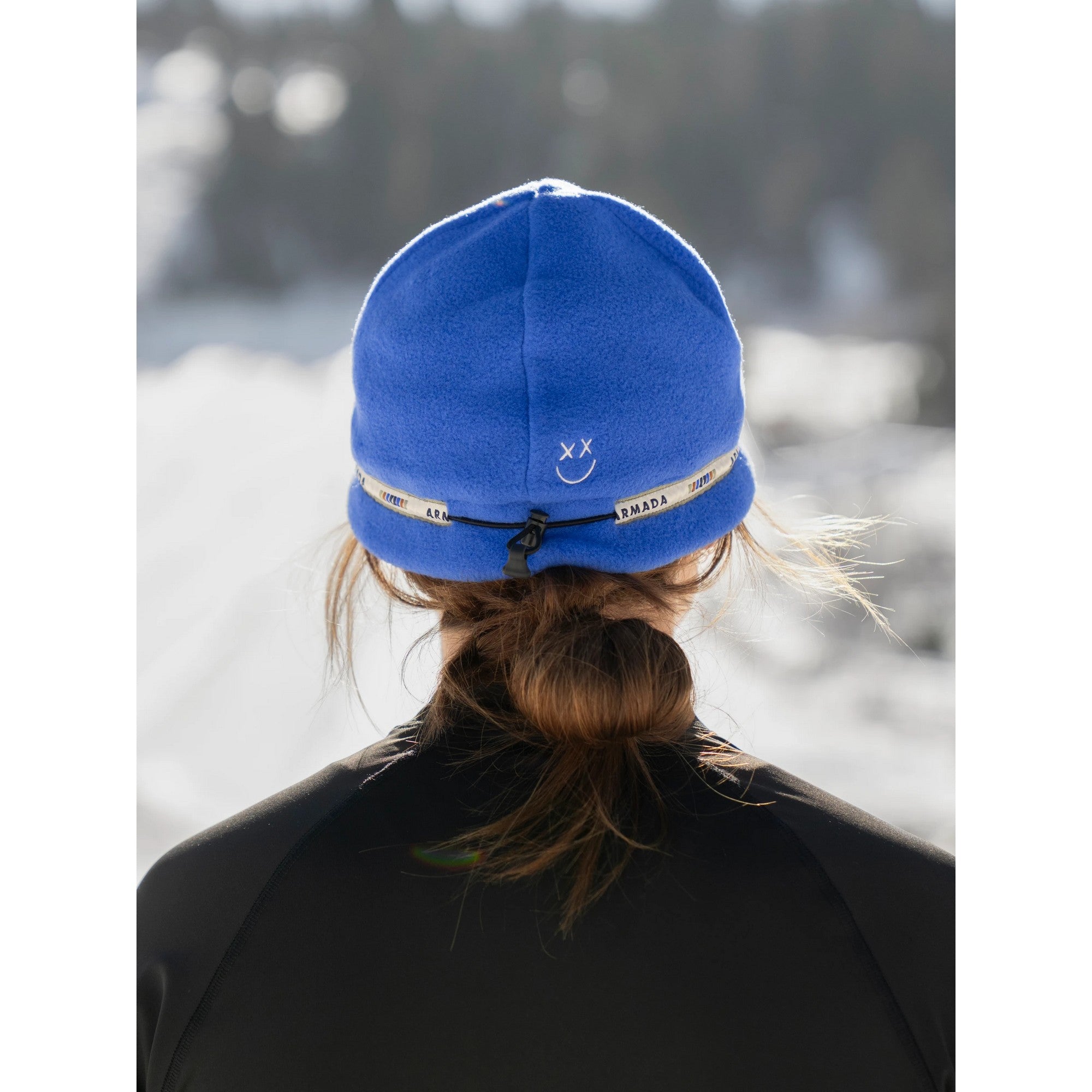 Cord Lock Fleece Beanie