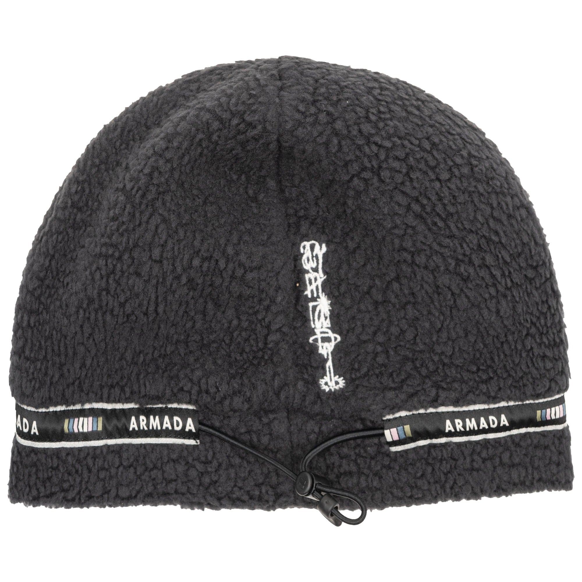 Cord Lock Fleece Beanie