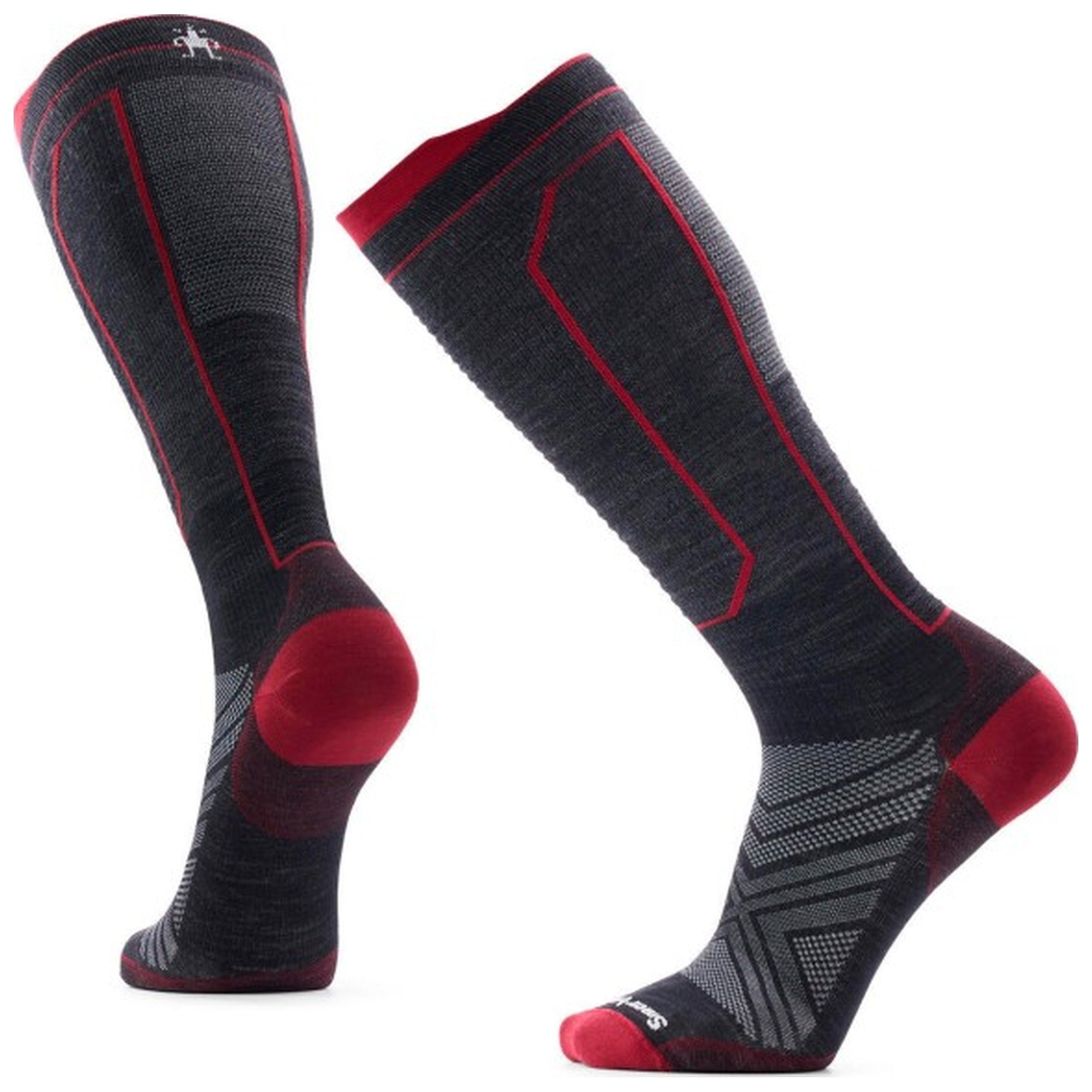 Smartwool M Intraknit Ski Zero Cushion OTC Socks Black