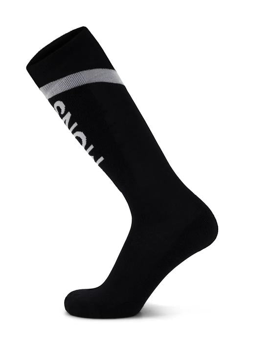 Mons Royale Ultra Cushion Snow Sock Black