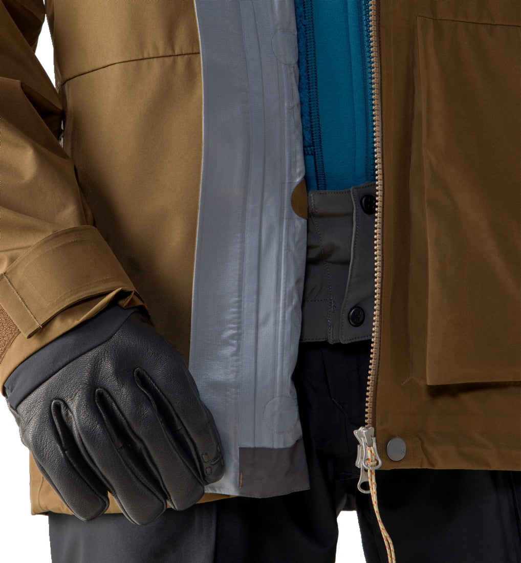 Haglöfs Vassi GTX II Jacket Men Teak Brown/Woodland Brown