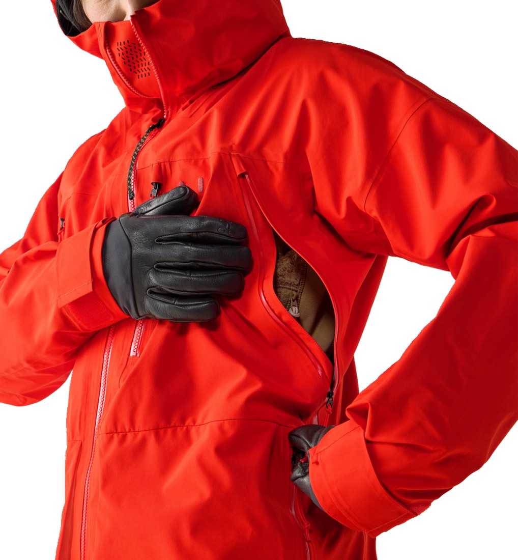Haglöfs Vassi GTX II Jacket Men Tech Red/Carmine Red