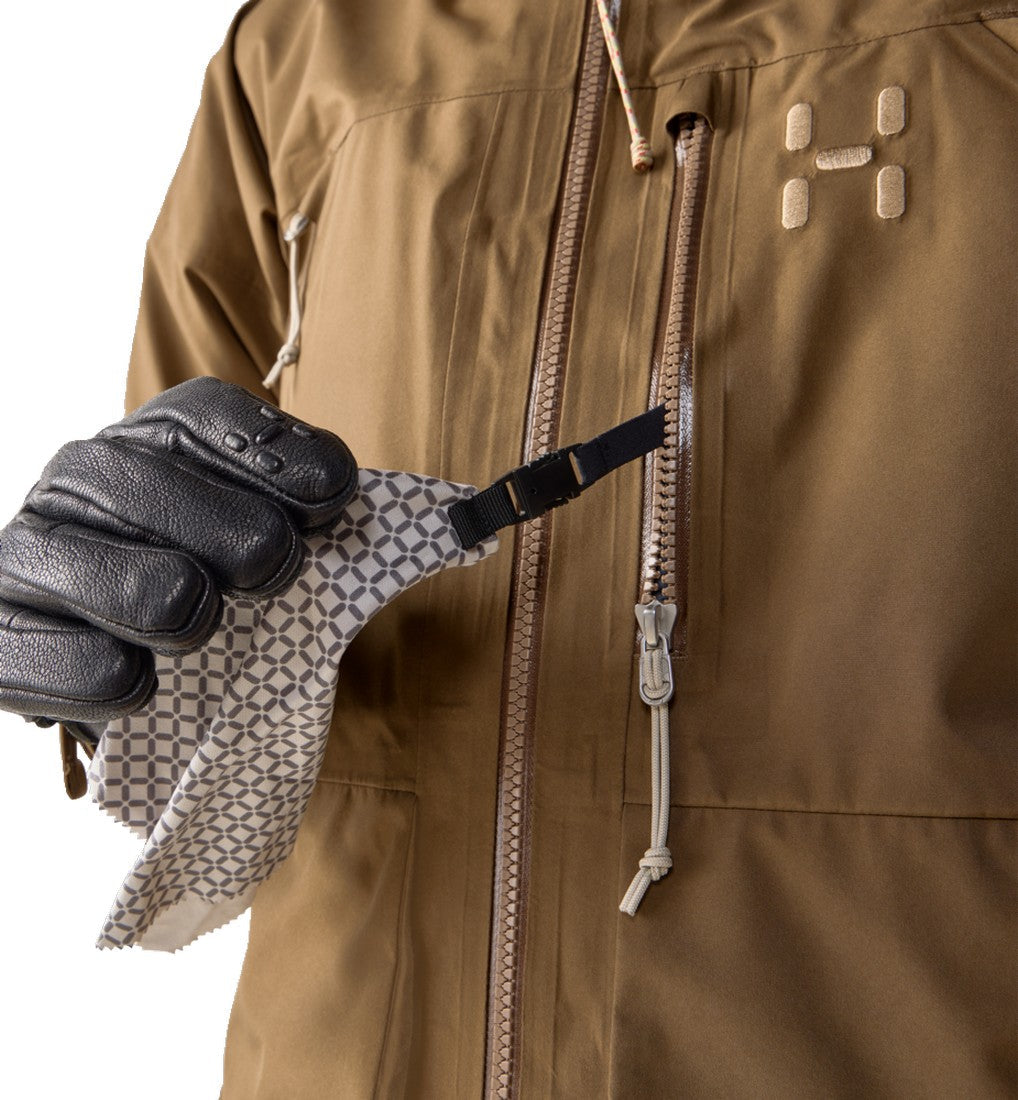 Haglöfs Vassi GTX II Jacket Women Teak Brown/Woodland Brown