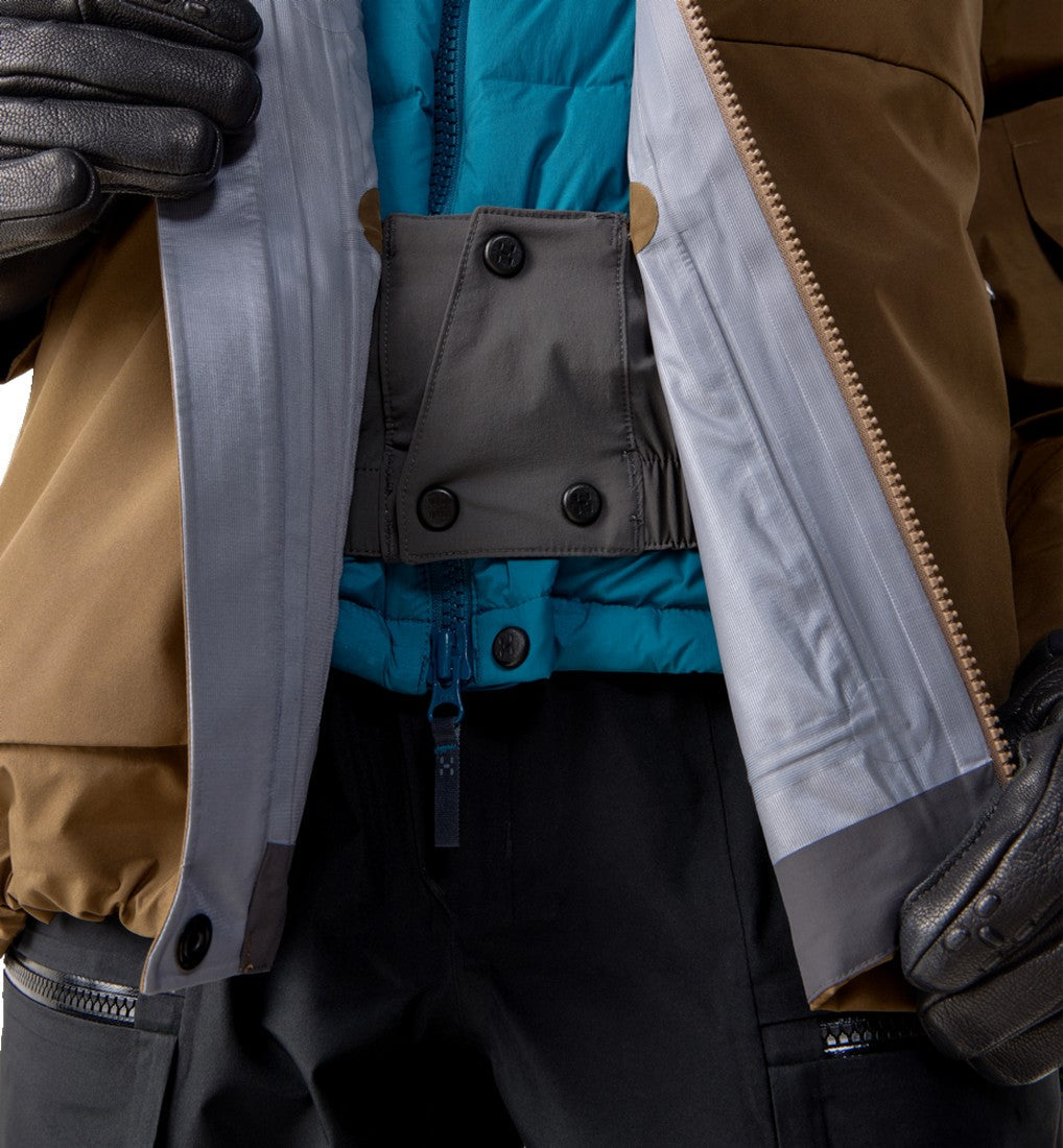 Haglöfs Vassi GTX II Jacket Women Teak Brown/Woodland Brown