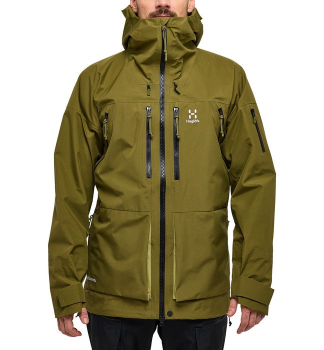 Haglöfs Vassi GTX Jacket M Olive Green/Thyme Green
