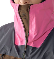 Haglöfs Vassi GTX Pro II Jacket Men Lantana Pink/Woodland Brown