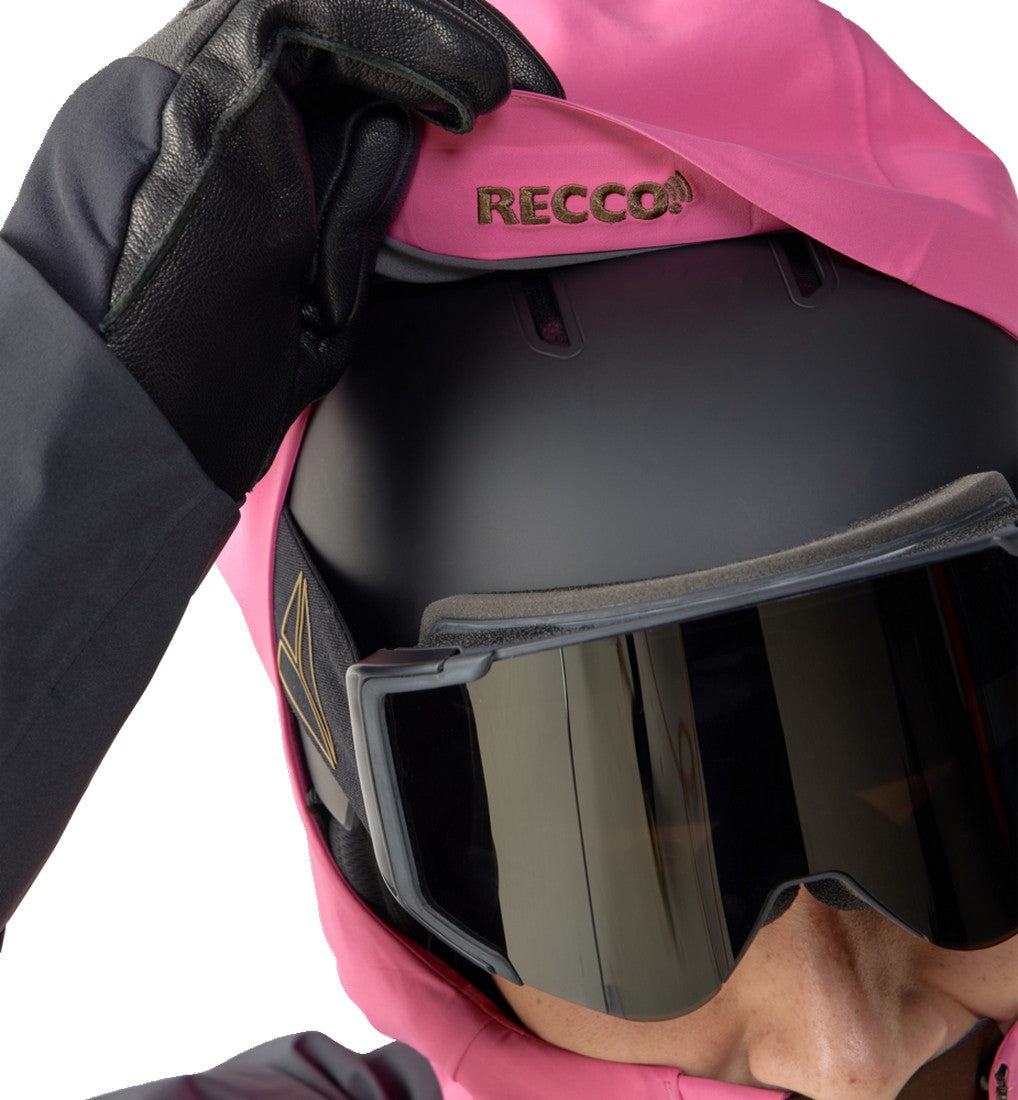 Haglöfs Vassi GTX Pro II Jacket Men Lantana Pink/Woodland Brown