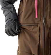 Haglöfs Vassi GTX Pro II Jacket Men Lantana Pink/Woodland Brown