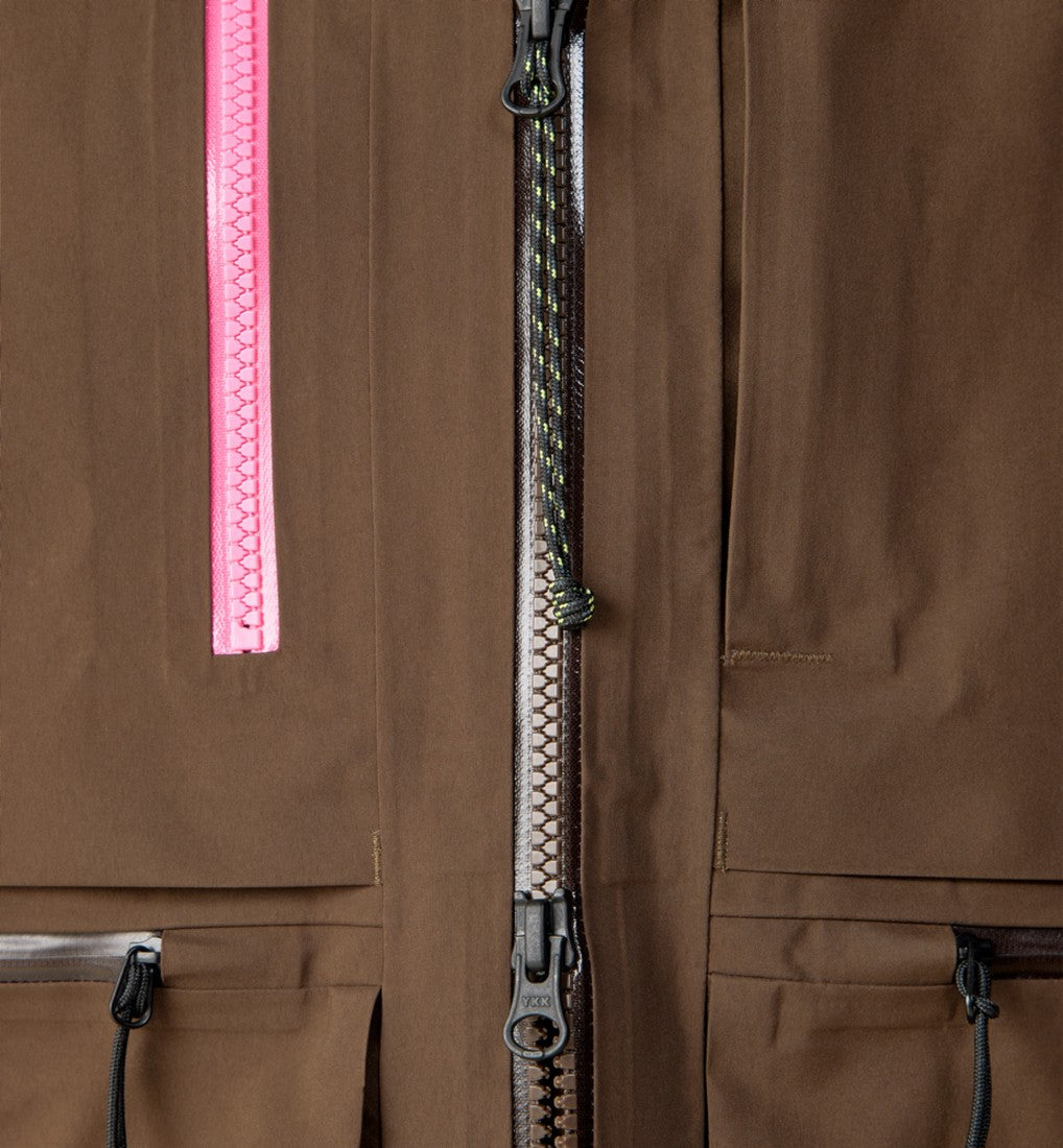 Haglöfs Vassi GTX Pro II Jacket Men Lantana Pink/Woodland Brown