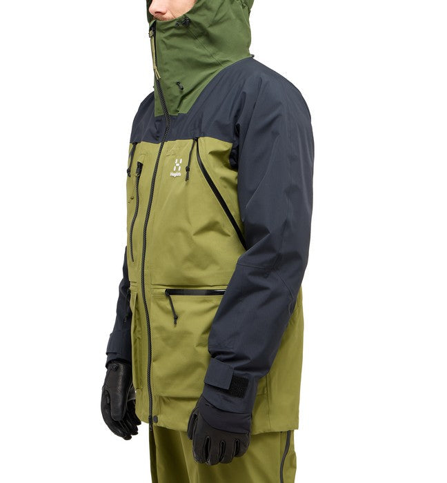 Haglöfs Vassi GTX Pro Jacket M Olive Green/True Black