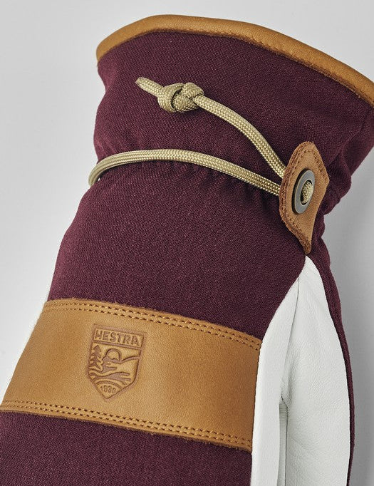 Hestra Voss CZone mitt Bordeaux