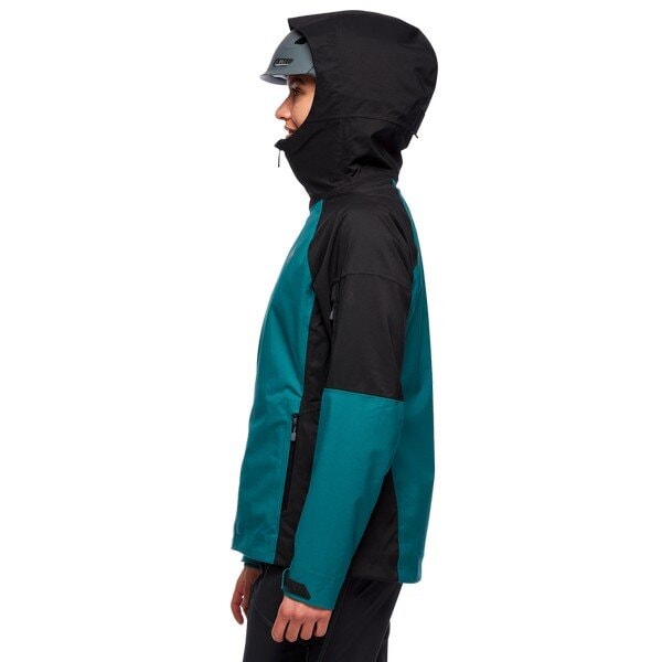 Black Diamond W Boundary Line Insulated Jacket Sea Pine/Black