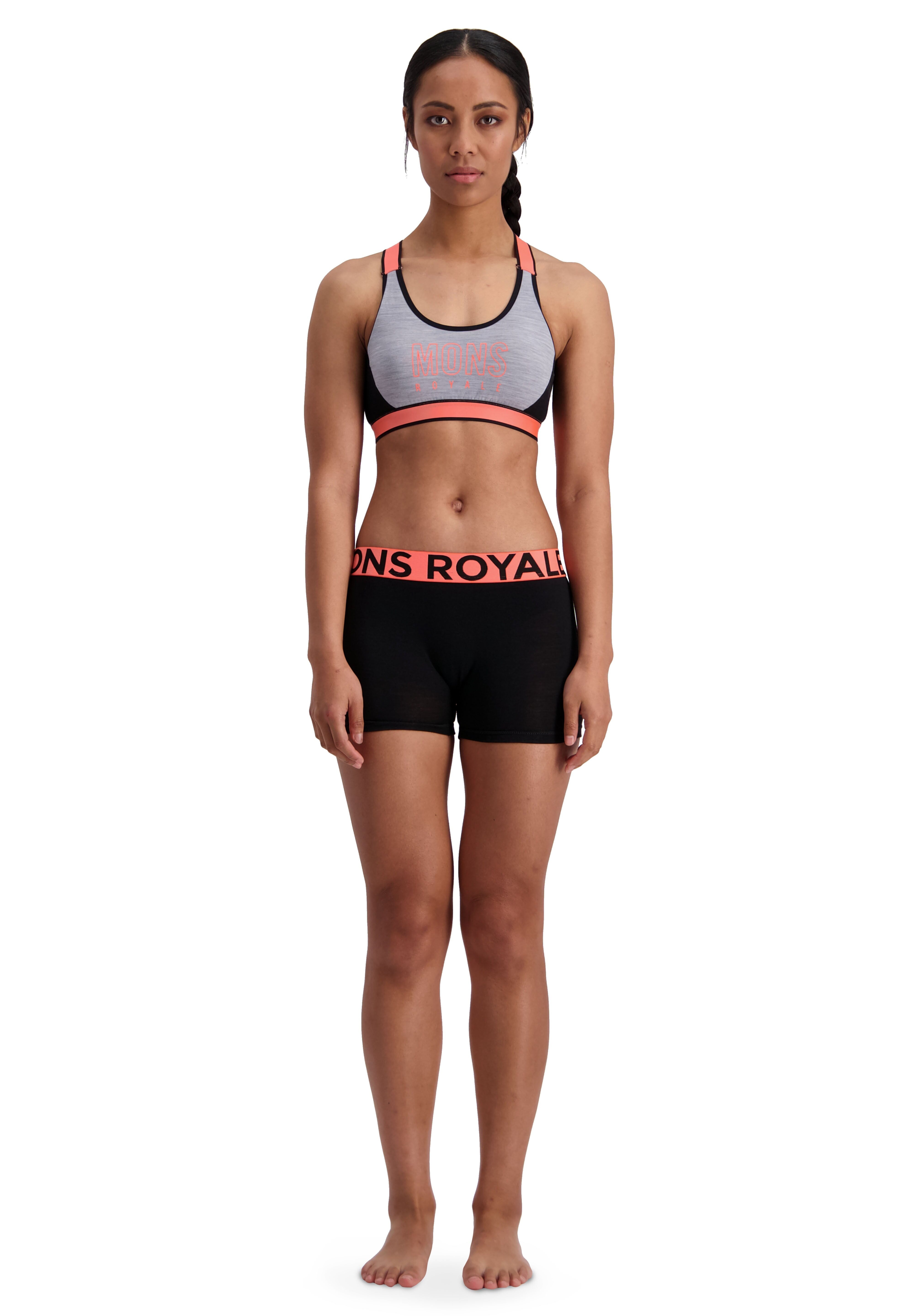Mons Royale W Hannah Hot Pant Black