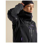 Arcteryx RUSH JACKET W BLACK / VIOLECTRIC