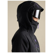 Arcteryx RUSH JACKET W BLACK / VIOLECTRIC