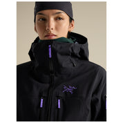 Arcteryx RUSH JACKET W BLACK / VIOLECTRIC