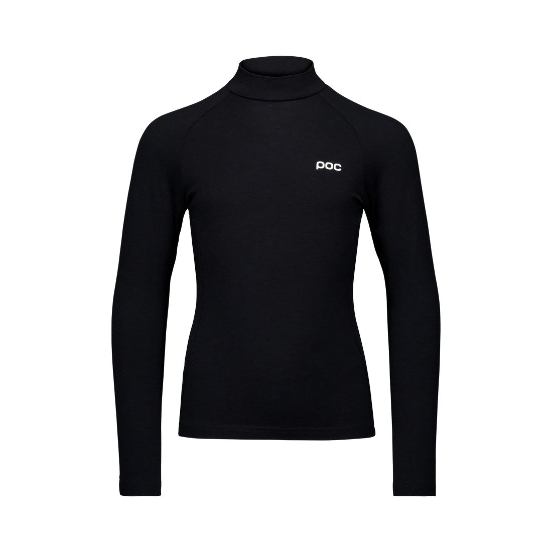 POC Y's Layer Merino Mock Neck Jersey Uranium Black