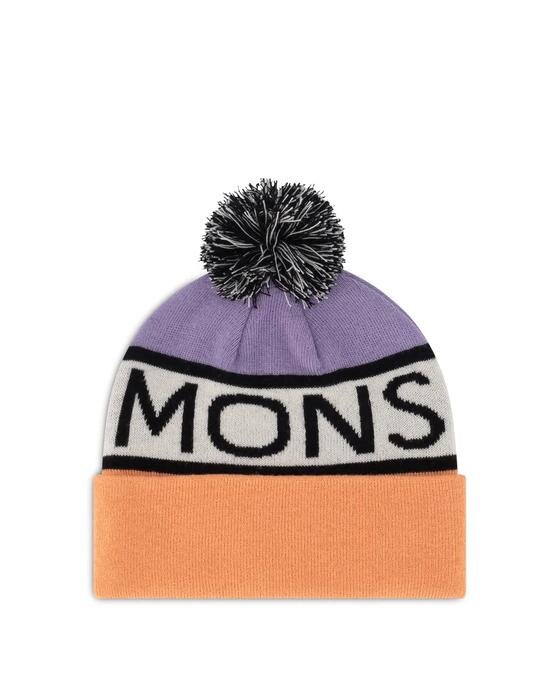 Mons Royale McCloud Pom Pom Beanie Lupin / Punch / White 